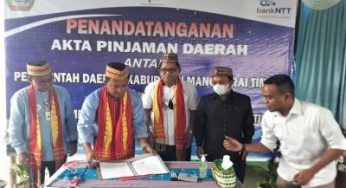 Bangun Infrastruktur, Bank NTT Cairkan Pinjaman Rp275 Miliar ke Ngada dan Matim